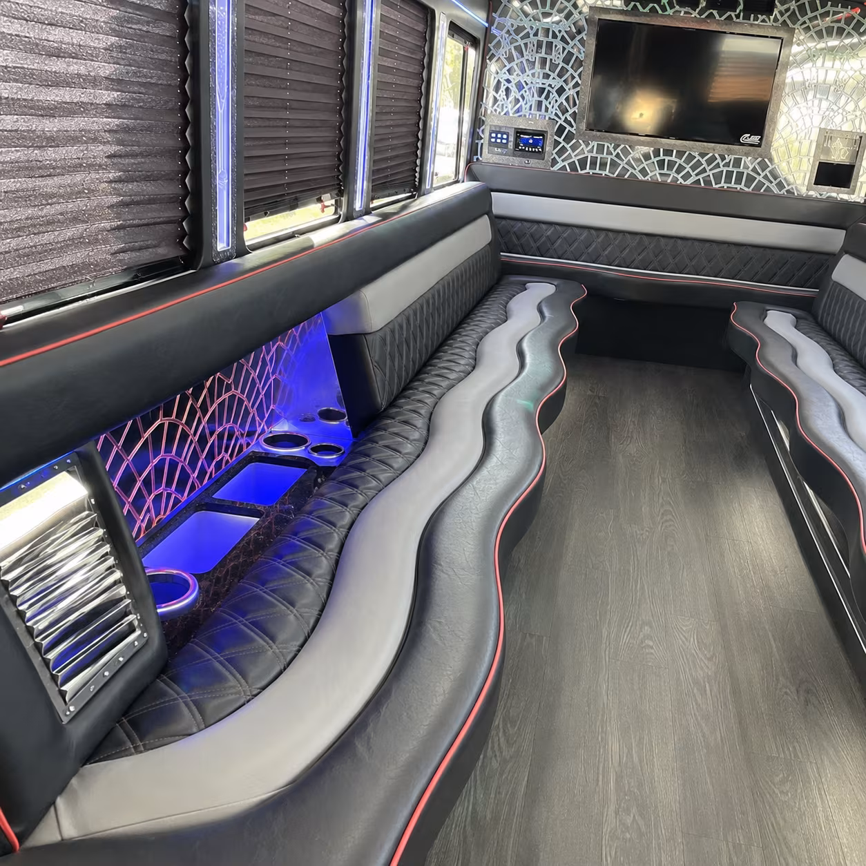 corporate party bus rental