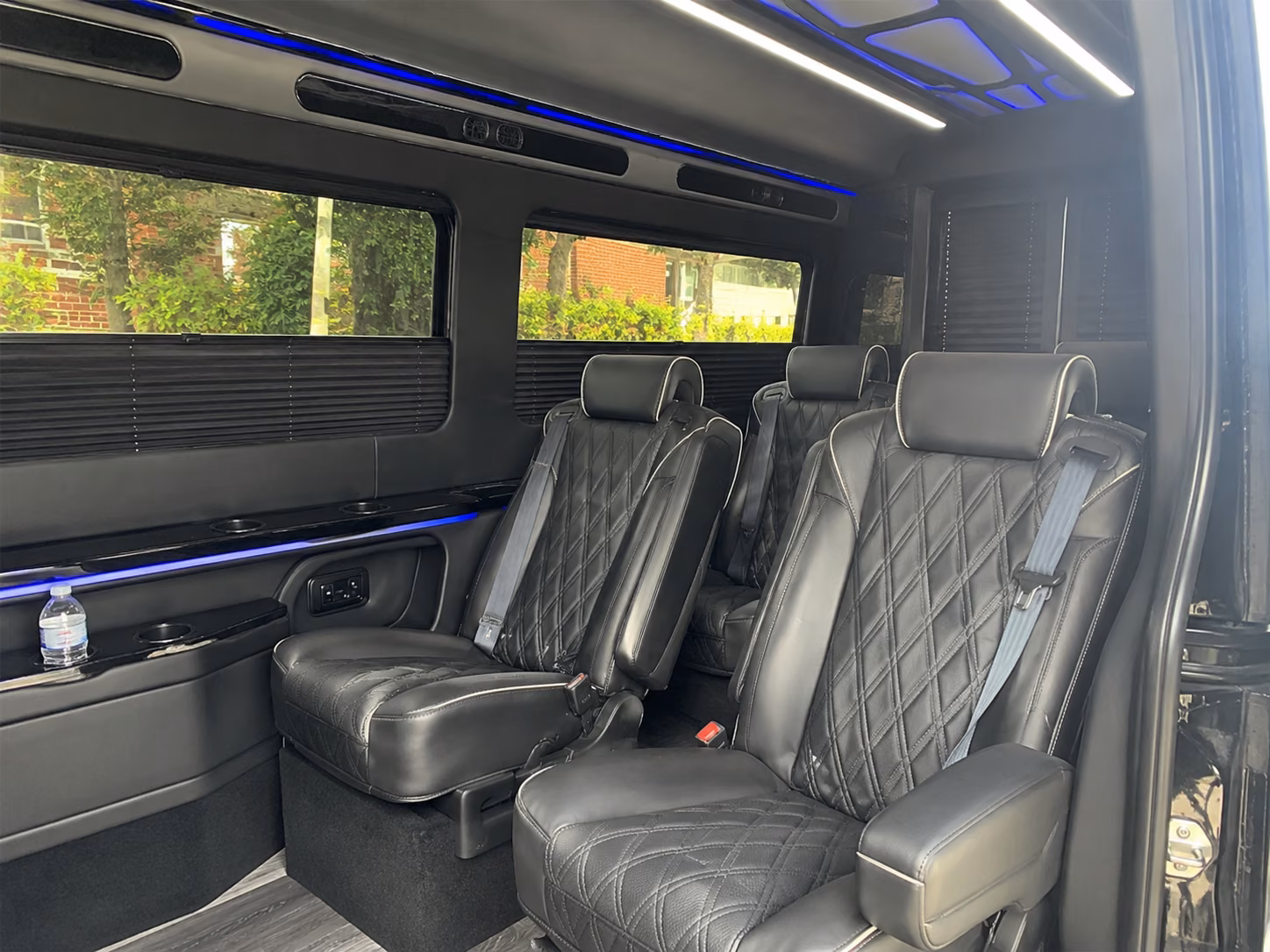 tustin corporate event transportation onboard seating