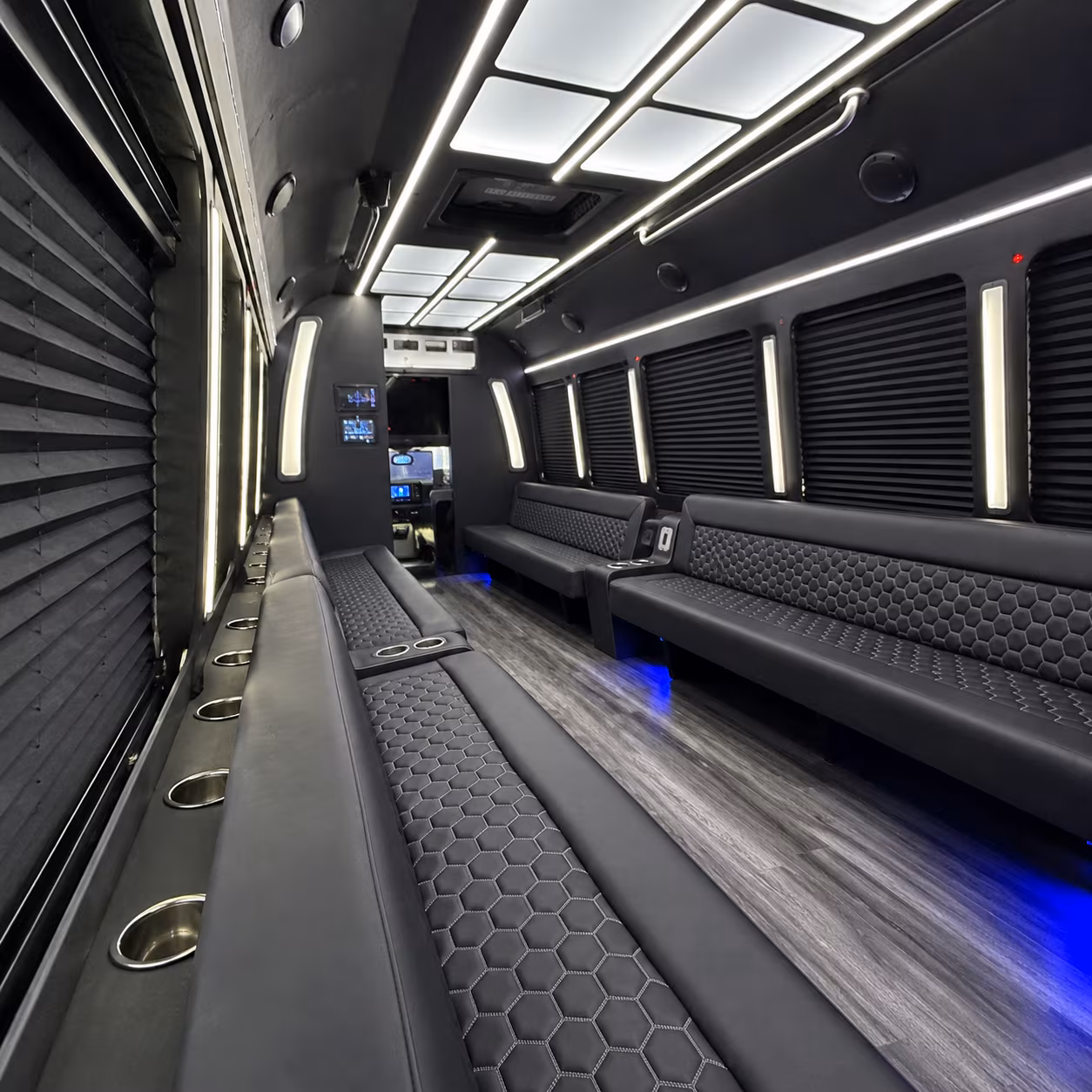 tustin party bus rentals inside