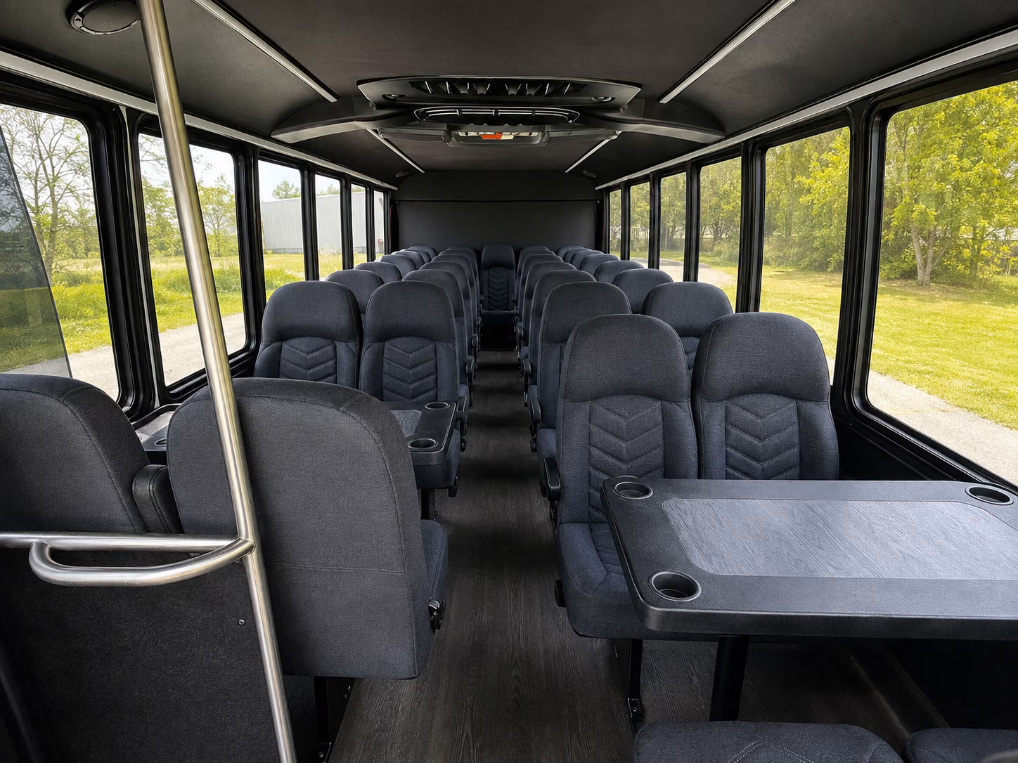 tustin sporting event transportation onboard seating