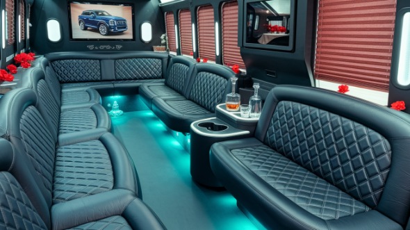 party bus rental inside tustin