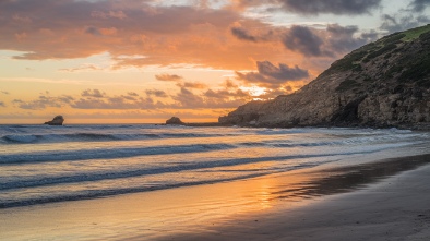 sunset beach