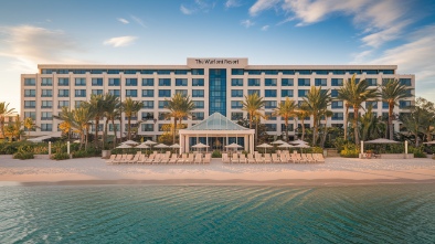 the waterfront beach resort a hilton hotel
