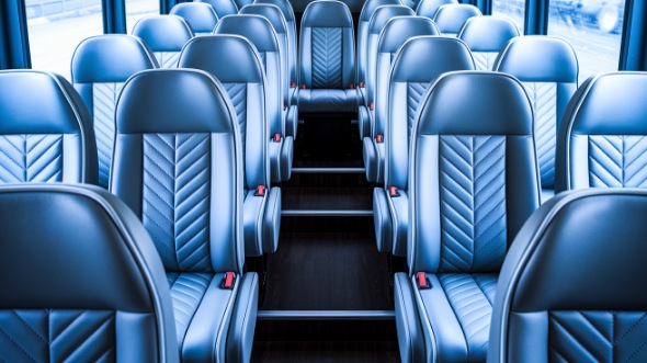tustin 30 passenger minibus interior
