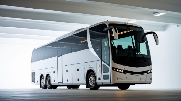 tustin 54 passenger charter bus