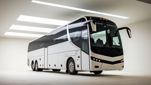 tustin 55 passenger charter bus